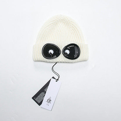Beanie Hat with Integrated Goggles