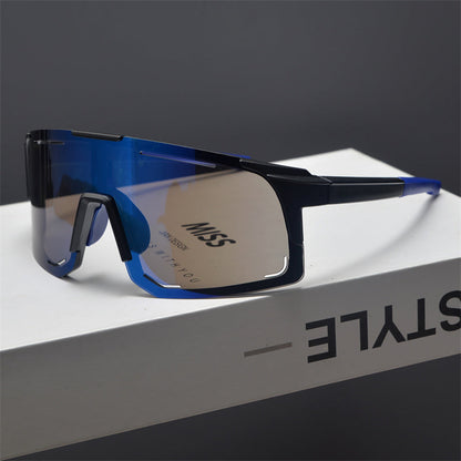 Oversized Shield Sports Sunglasses
