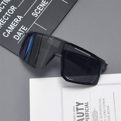 Oversized Shield Sports Sunglasses