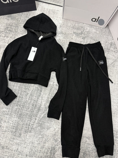 Corduroy Two-Piece Lounge Set