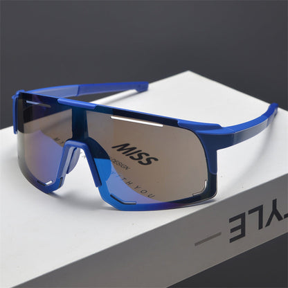 Oversized Shield Sports Sunglasses