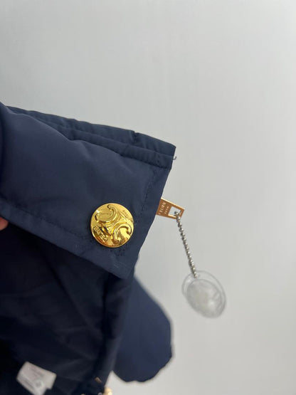 Navy Cel Puffer Jacket