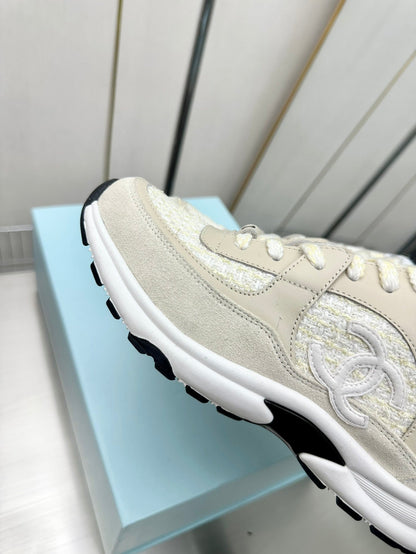 Luxury Embroidered Velvet Sneakers