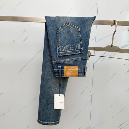 Men’s Designer Washed Denim Jeans